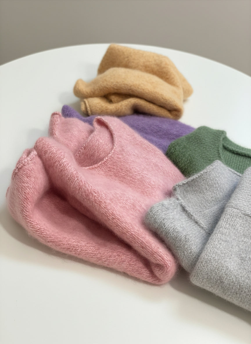 🌷 Love in Garden Wool Blend Sweater