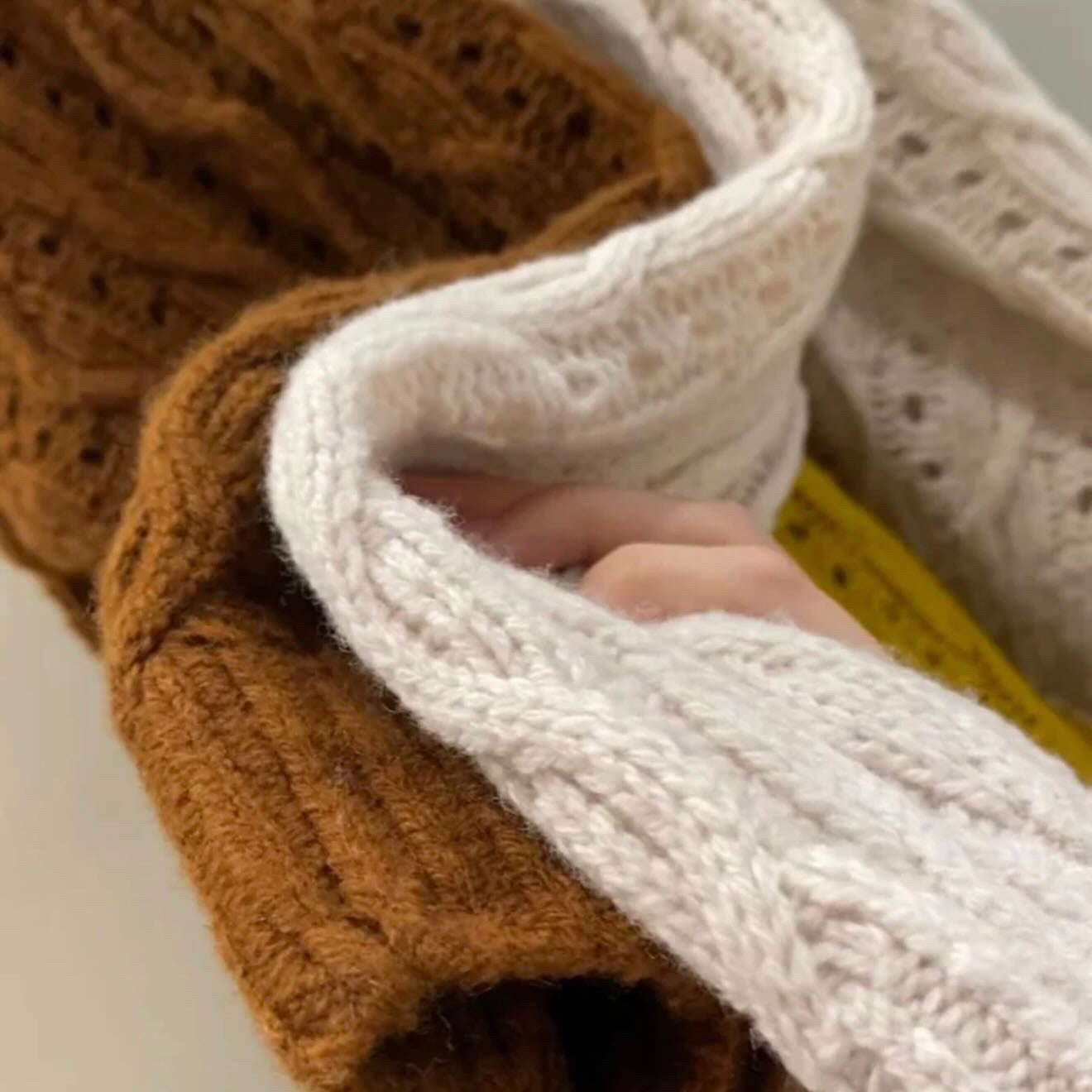 Cable-knit Wool Sweater