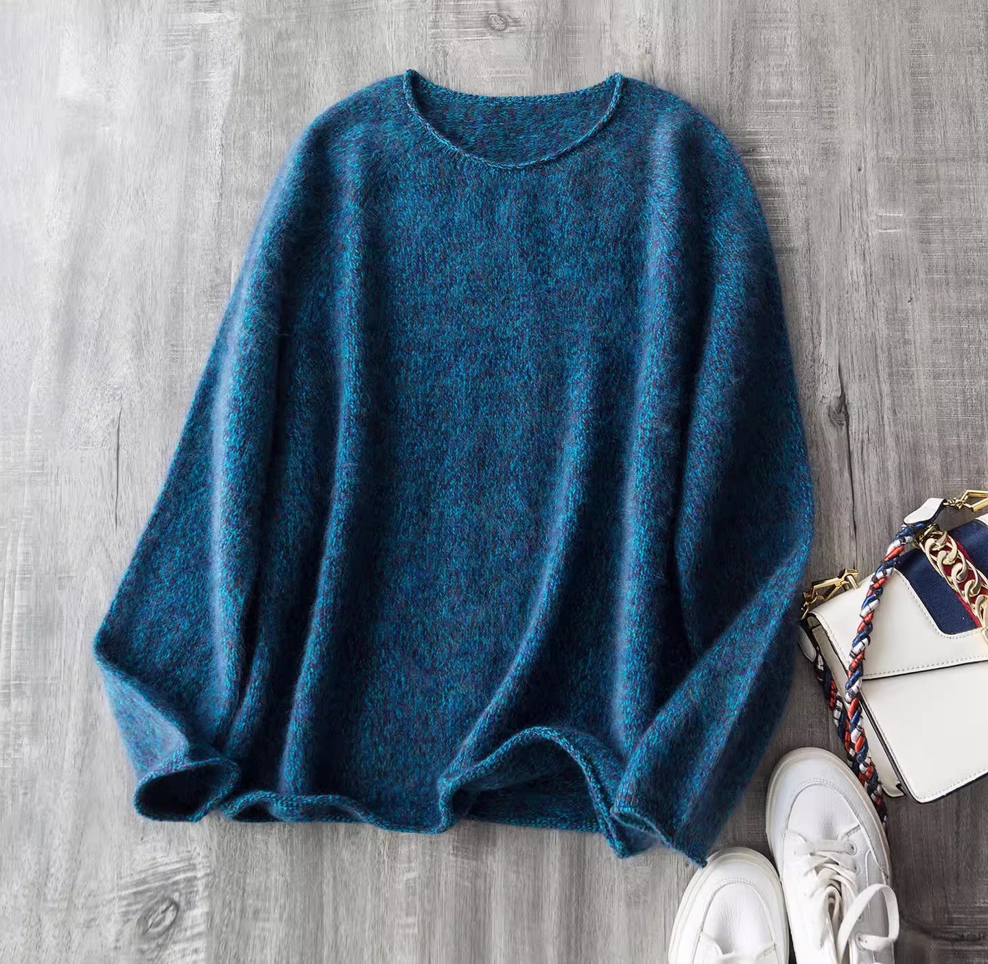 🌷 Love in Garden Wool Blend Sweater