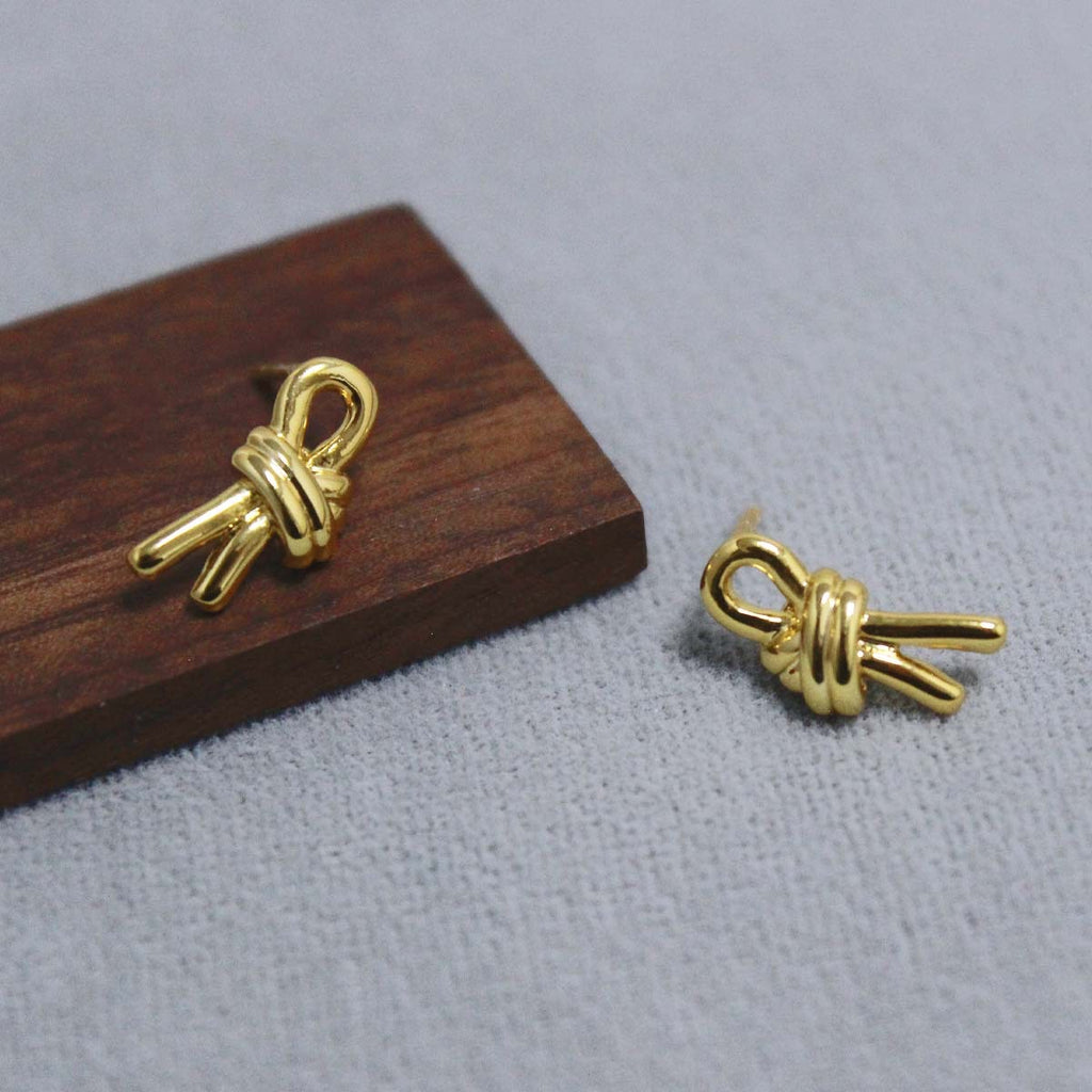 "Tied Together" | Knot Necklace & Earring Set