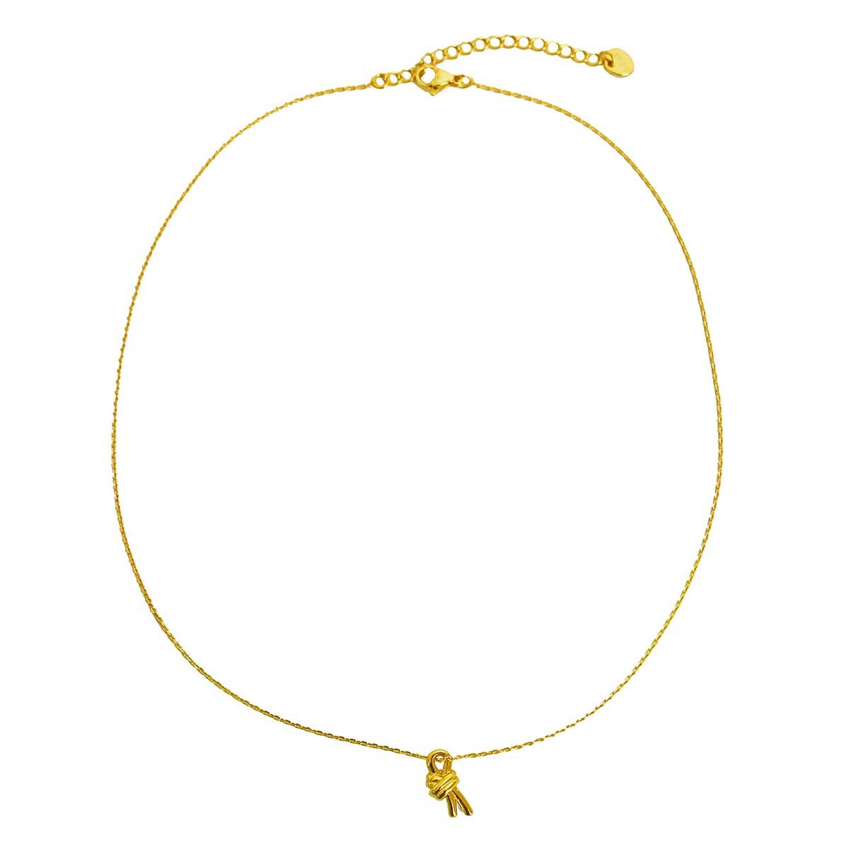 "Tied Together" | Knot Necklace & Earring Set