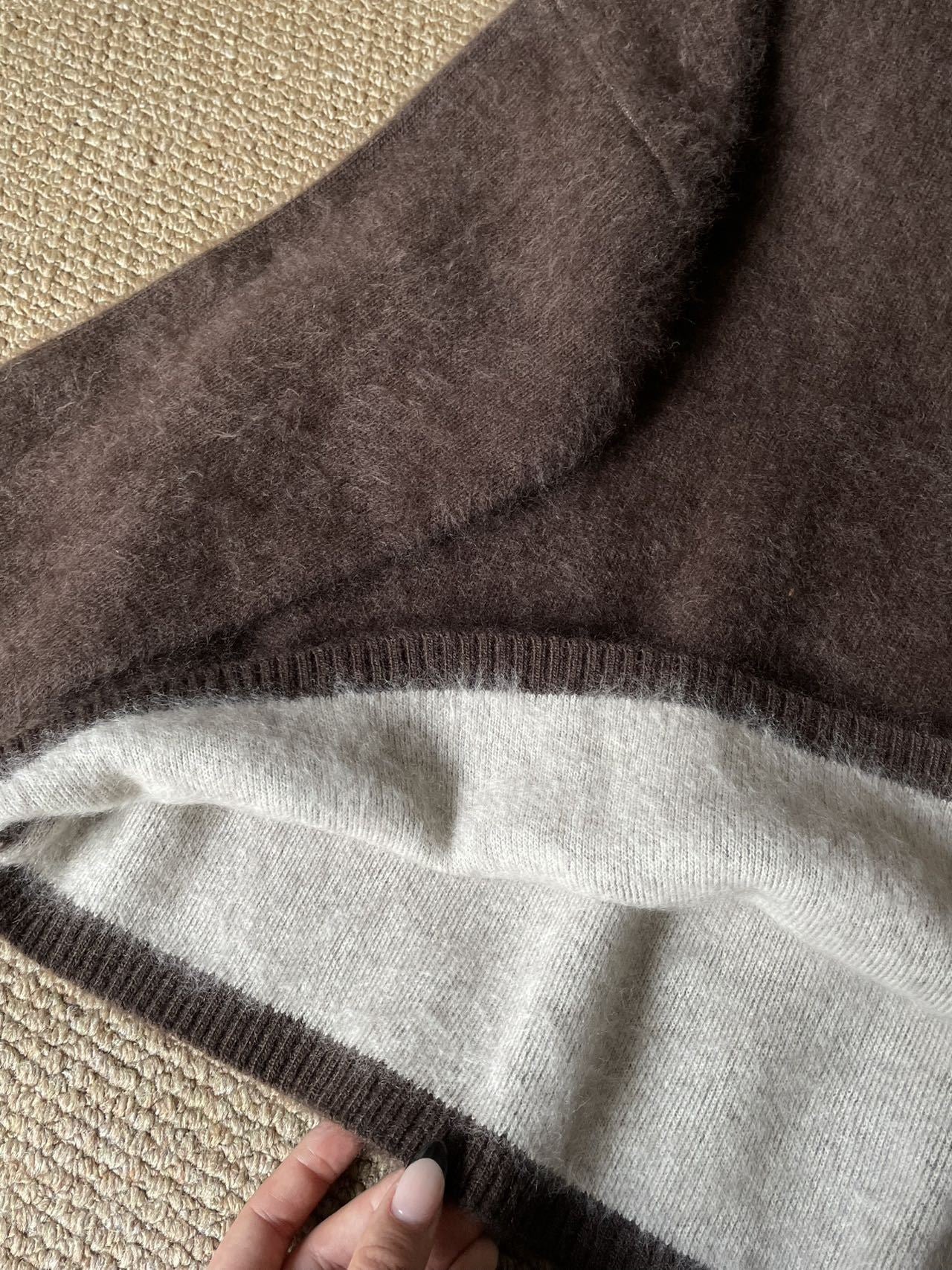 “Mist Forest” | Brushed Wool Sweater