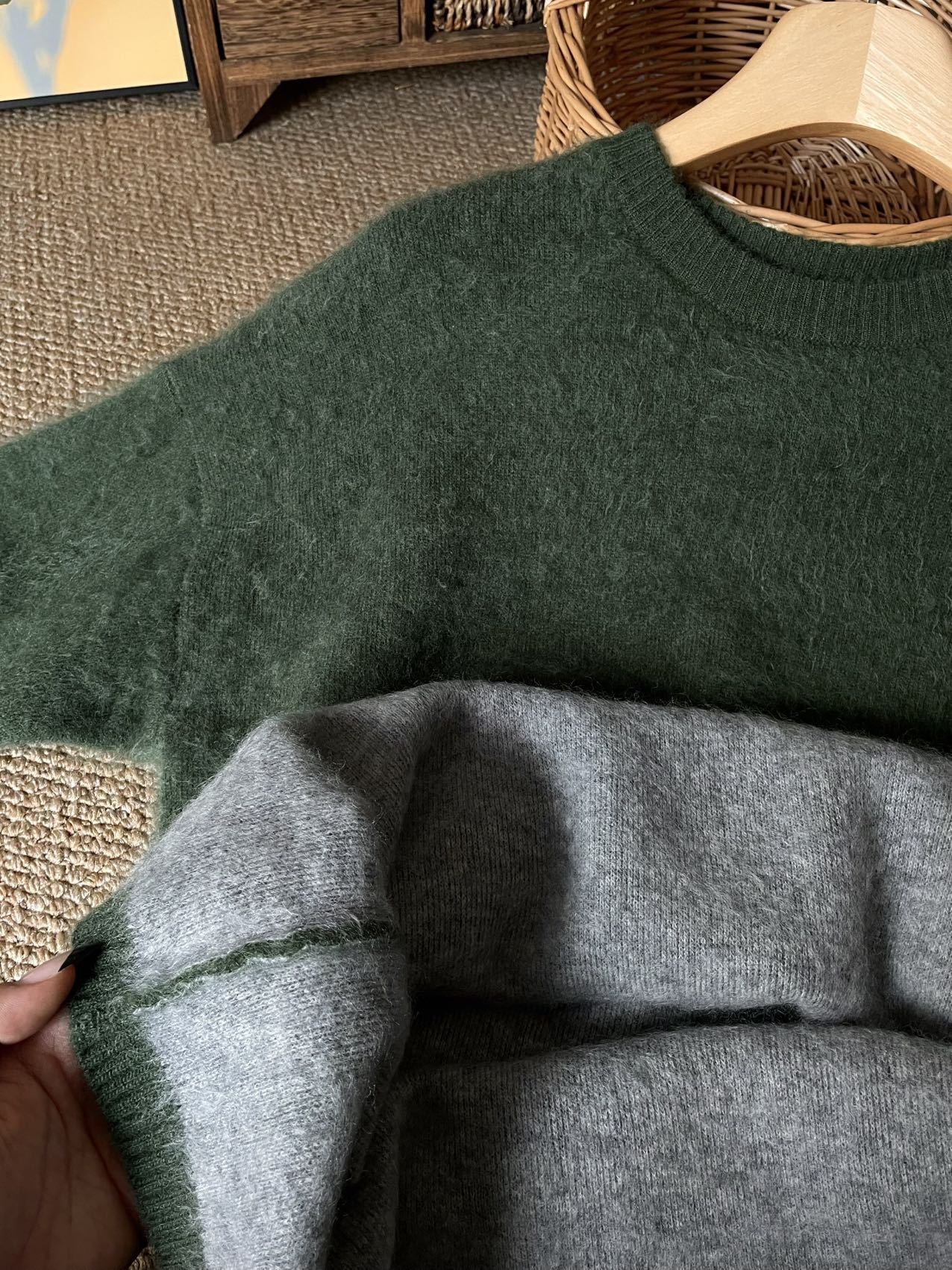 “Mist Forest” | Brushed Wool Sweater